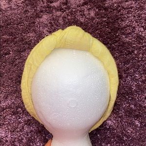 Boho yellow headband